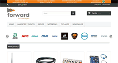 Desktop Screenshot of forward-tech.com.ar